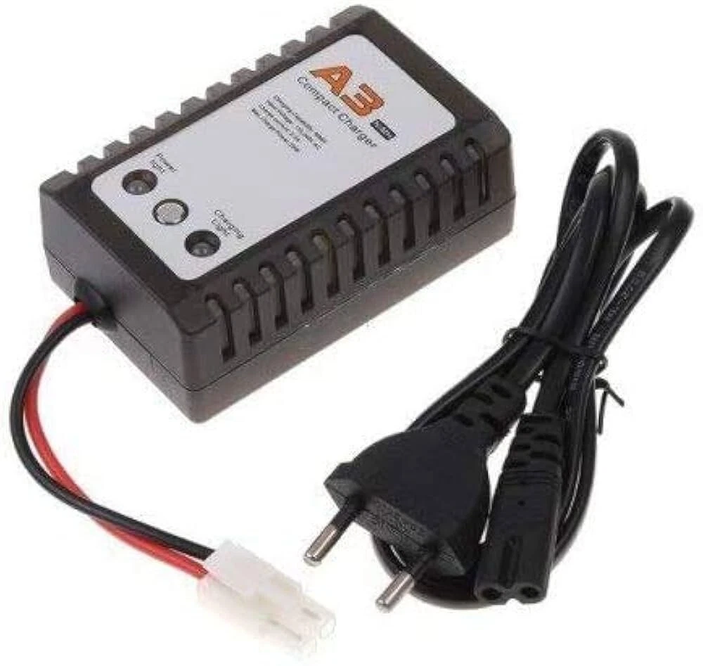 A3 NIMH caricabatteria rapido per batterie NI-MH 7,2V con attacco TAMIYA Grande