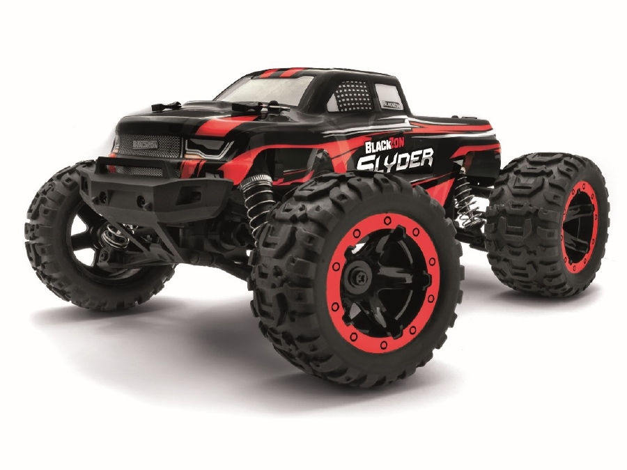 auto elettrica monster truck Slyder MT 1/16 4WD - Rossa