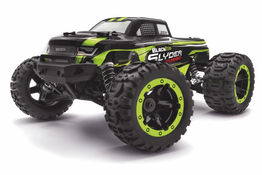 auto elettrica monster truck Slyder MT 1/16 4WD – verde