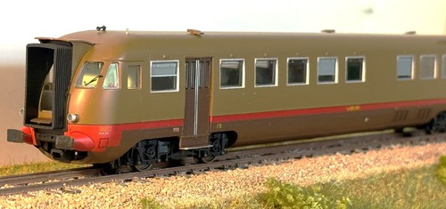 Os.kar 2067 FS Le 600.006 con RS livrea castano isabella rosso ep. IV Unita' folle