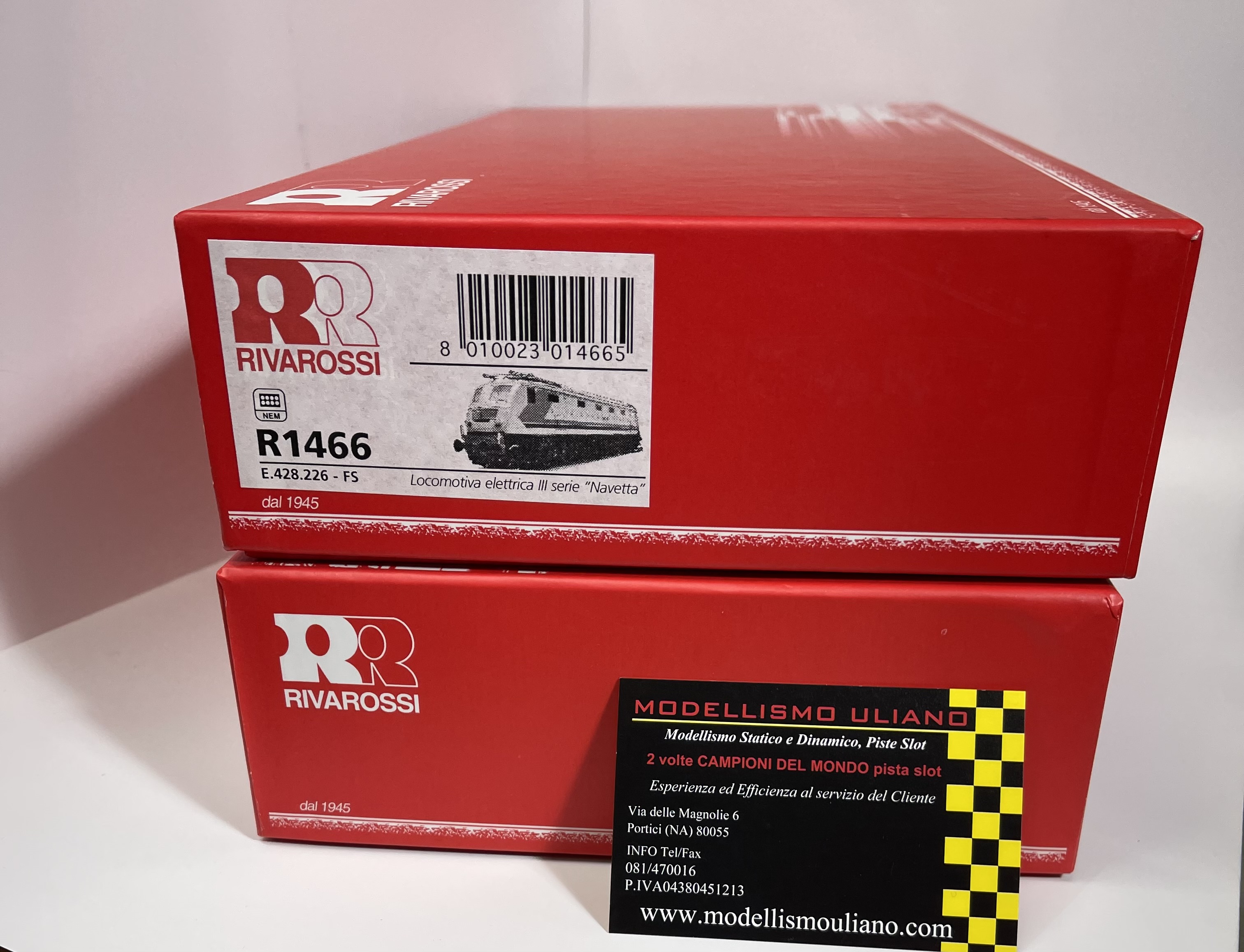 Rivarossi Como R1466 edizione limitata E428 .226 III serie Navetta - immagine 2