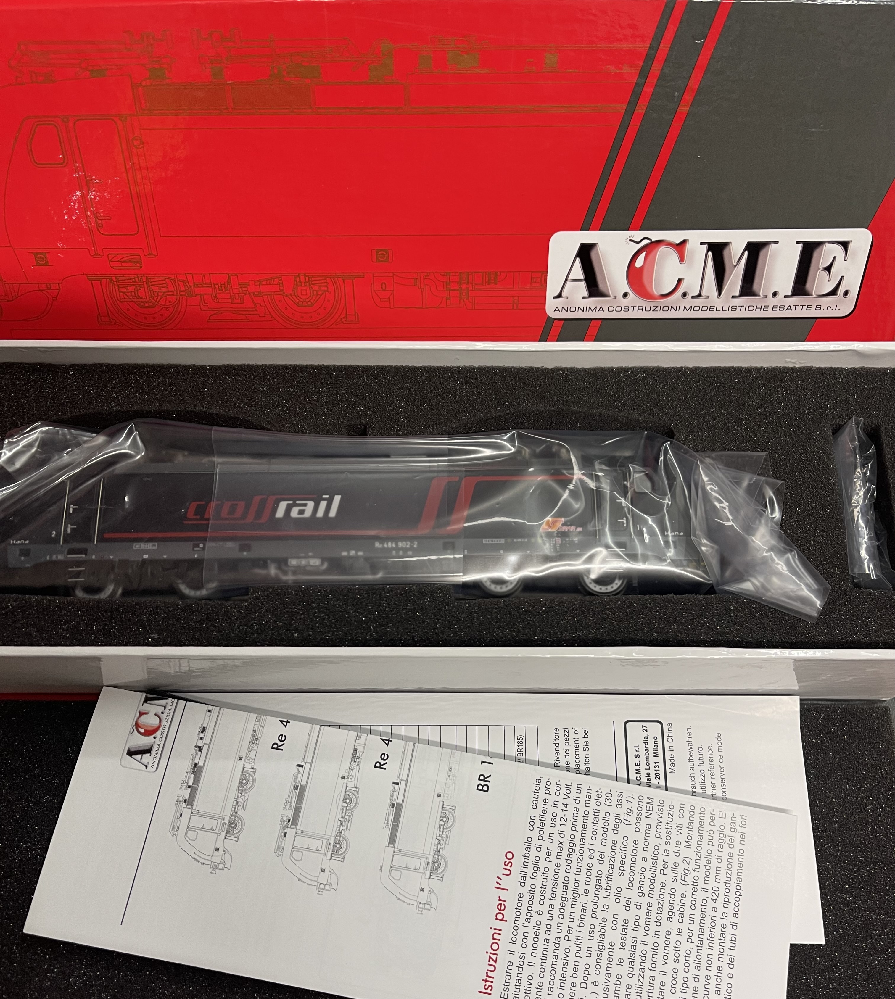 Acme E 484.902 SE livrea crossrail/serfer 60053 epoca v