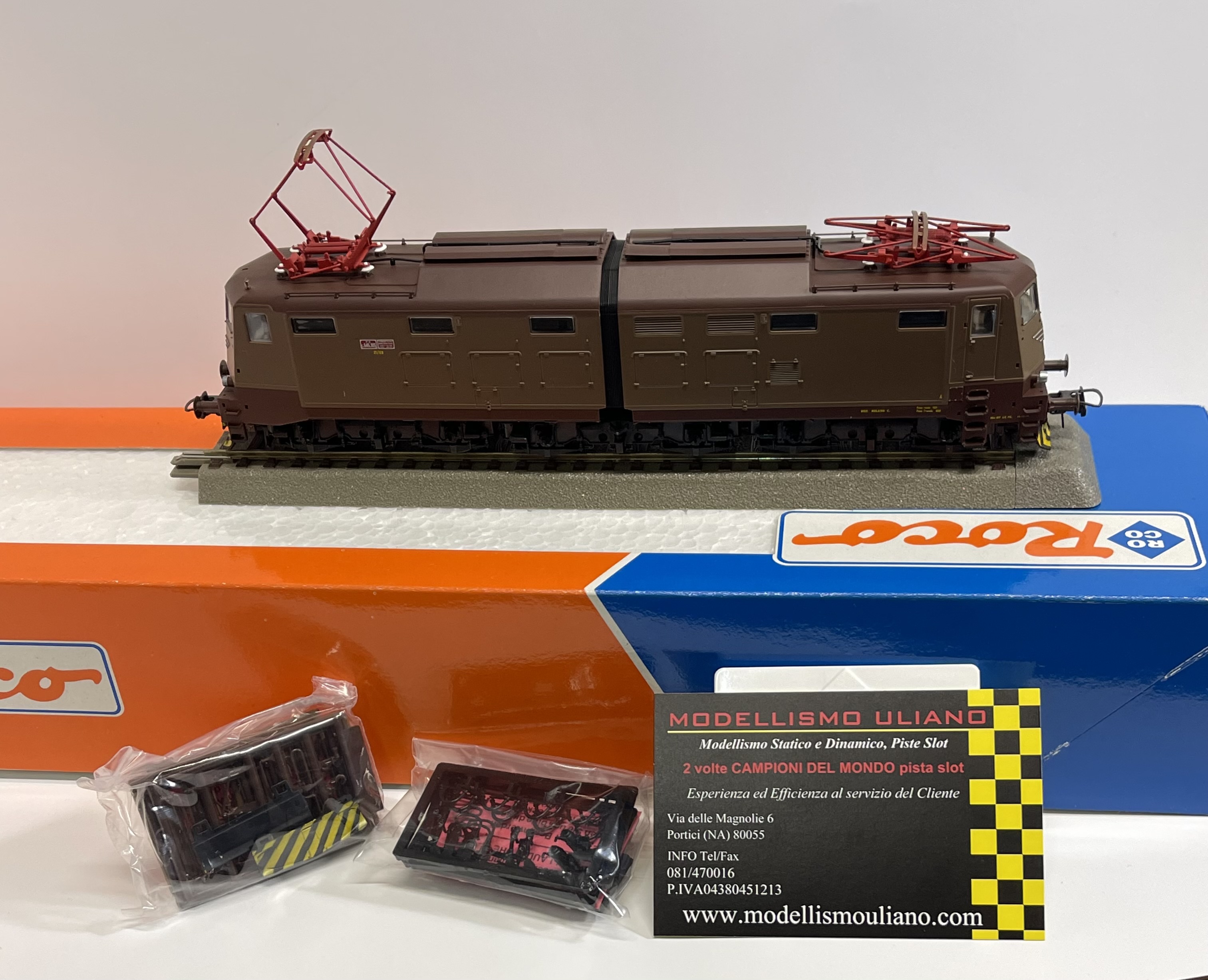 Roco 43612 Ho Locomotiva elettrica FS E 645 IMBALLO ORIGINALE - immagine 2