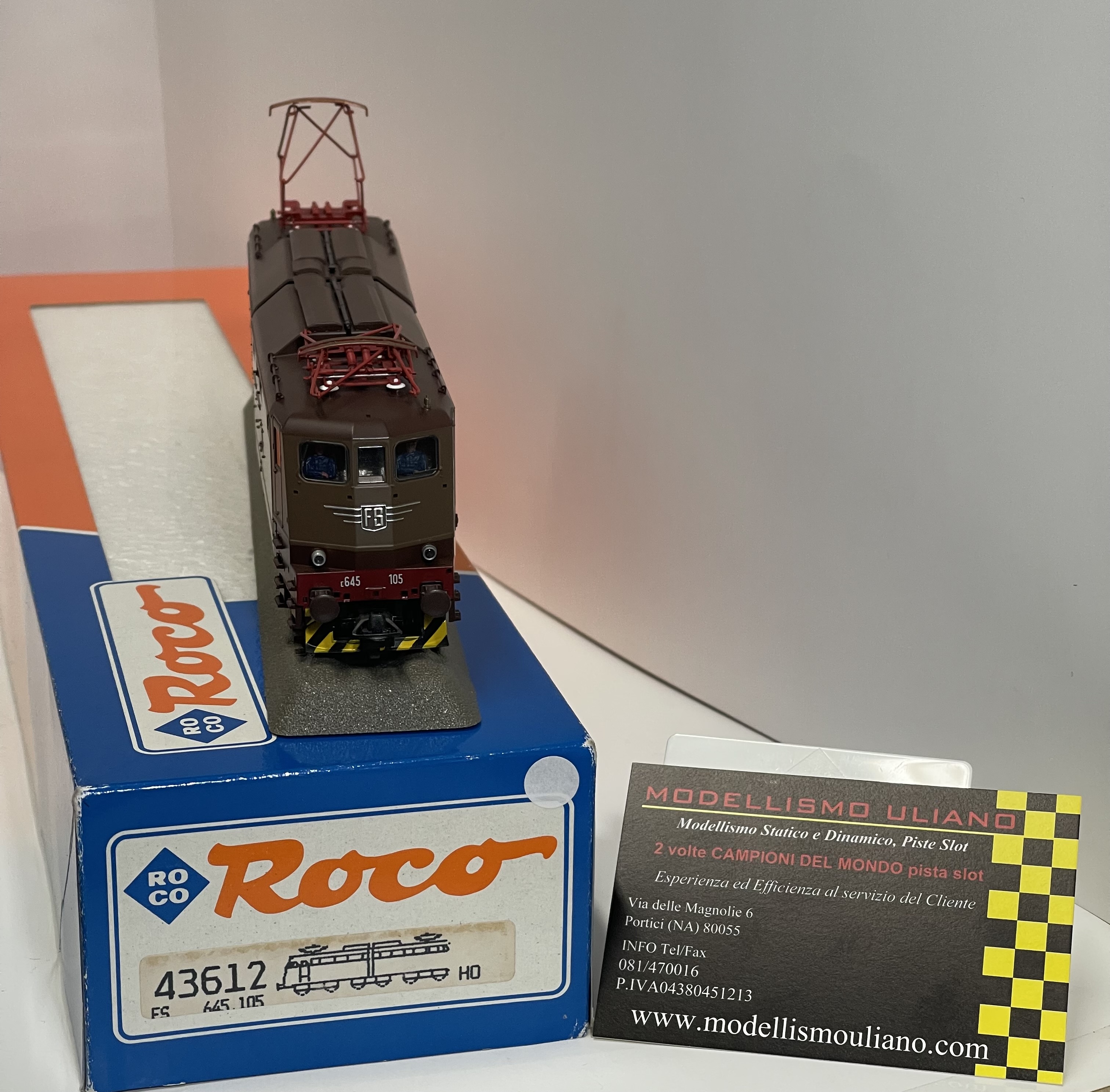 Roco 43612 Ho Locomotiva elettrica FS  E 645 IMBALLO ORIGINALE