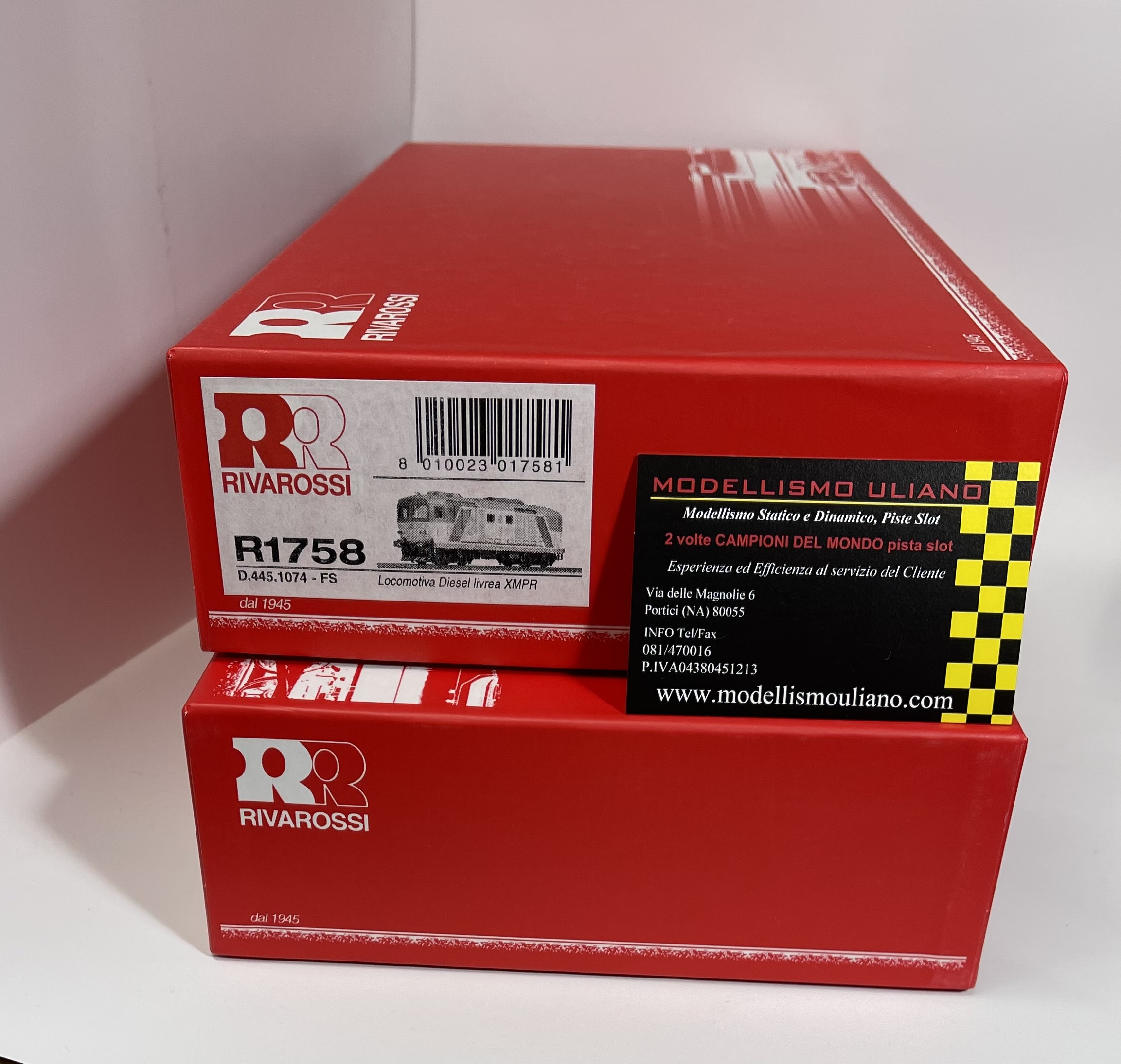 Rivarossi Como R1758 serie limitata D445 .1074 livrea XMPR - immagine 2