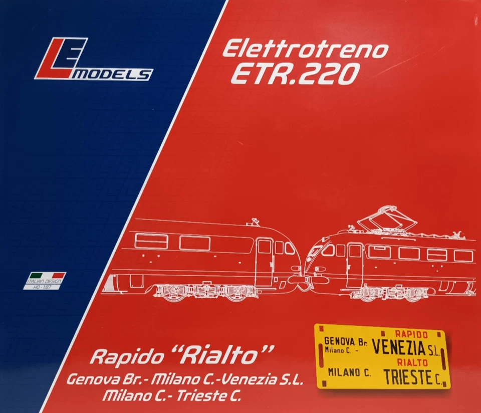 LE Models 15230, FS Elettrotreno ETR 231 "BREDA" Condizionatori Stone "Rialto"