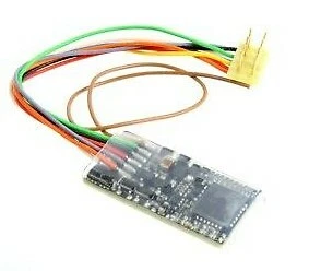 ZIMO MX600R Scala HO Decoder sottile 0,8A 4 uscite funzioni a 8 poli NEM652