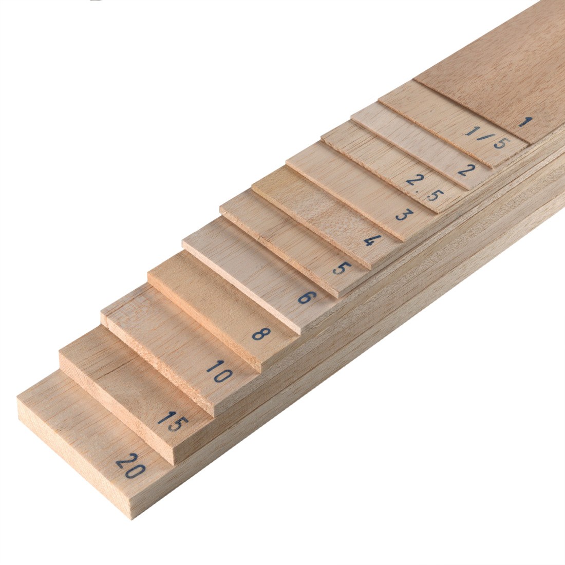 Tavoletta Balsa mm.1.5mmx100x1000 2389/15 amati