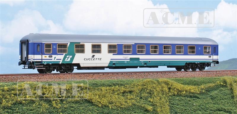 Acme 50544 - Trenitalia carrozza a cuccette UIC-X Tipo 1970 mista 1 e 2 classe