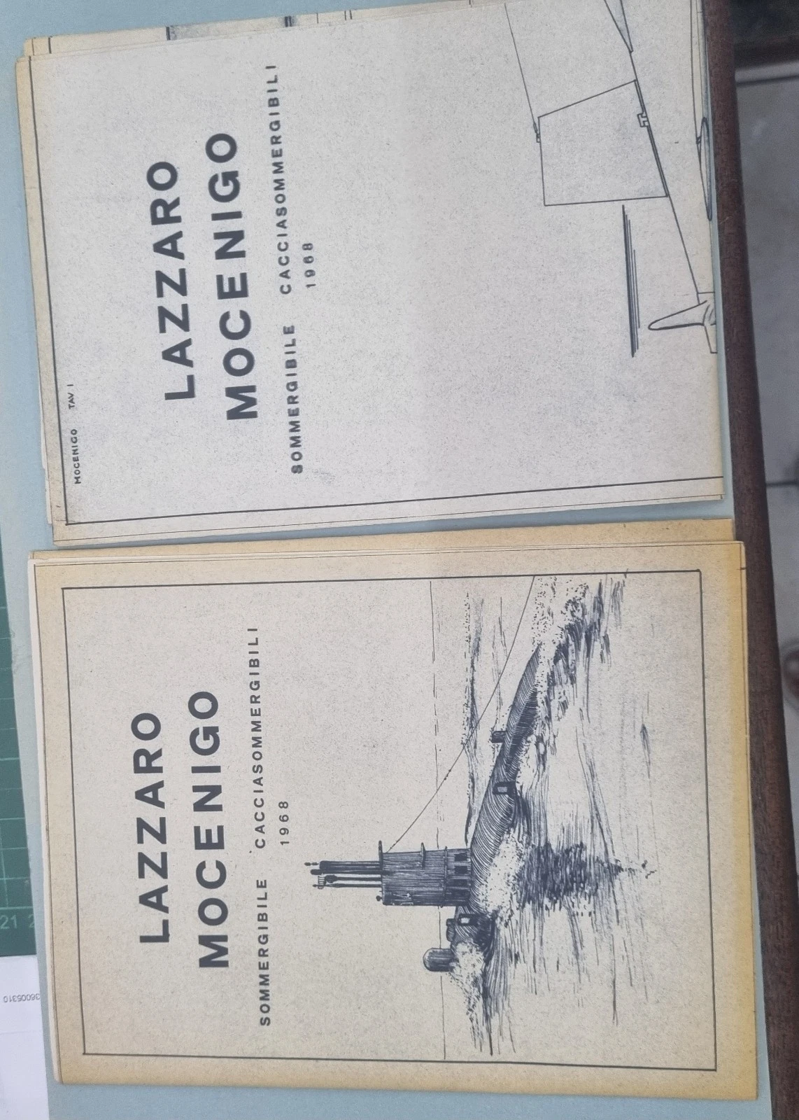 Sommergibile caccia disegno 1968 lazzaro mocerigo Franco Gay