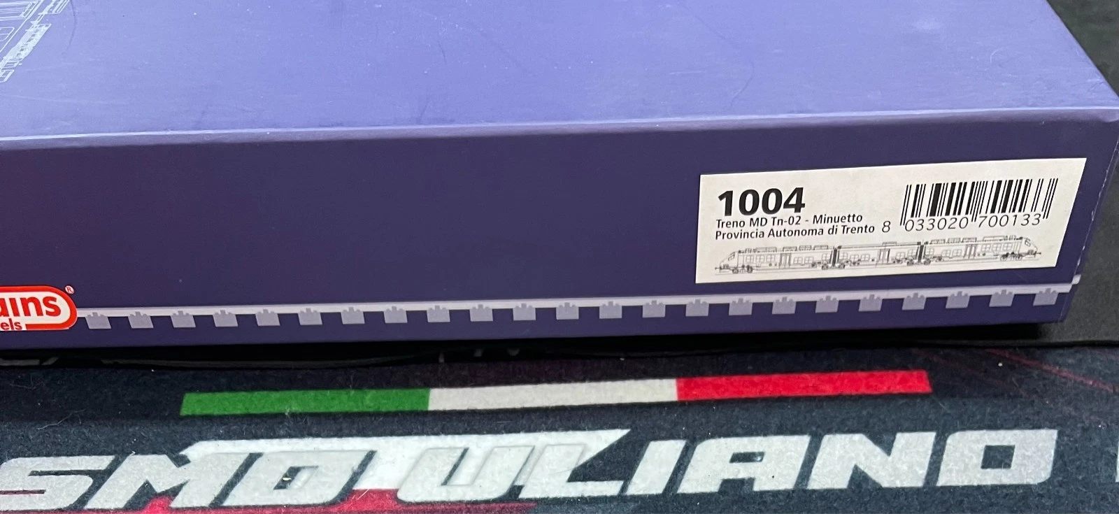 Vitrains 1004 treno MD Minuetto scala 1/87