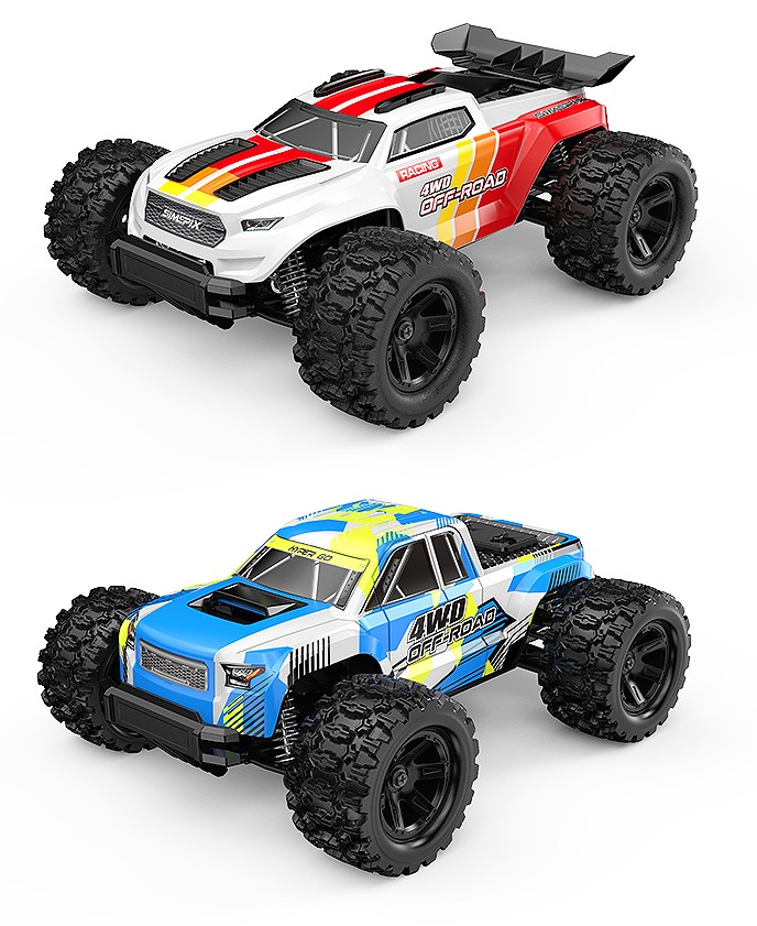 MONSTER TRUCK 1:18 4WD BRUSHLESS RTR HY18208 hyper go