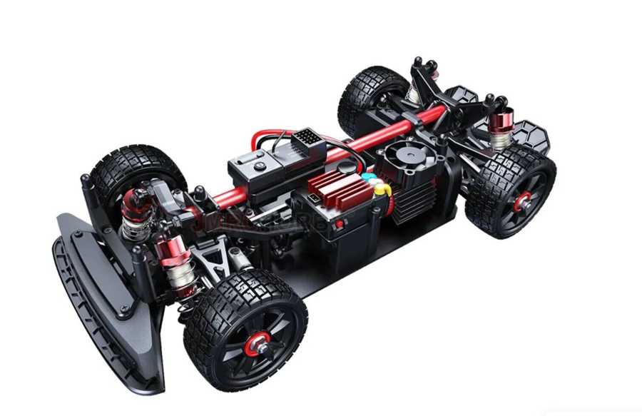 LANCIA DELTA 1/14 4WD RTR BRUSHLESS HY14302 hyper go - immagine 3